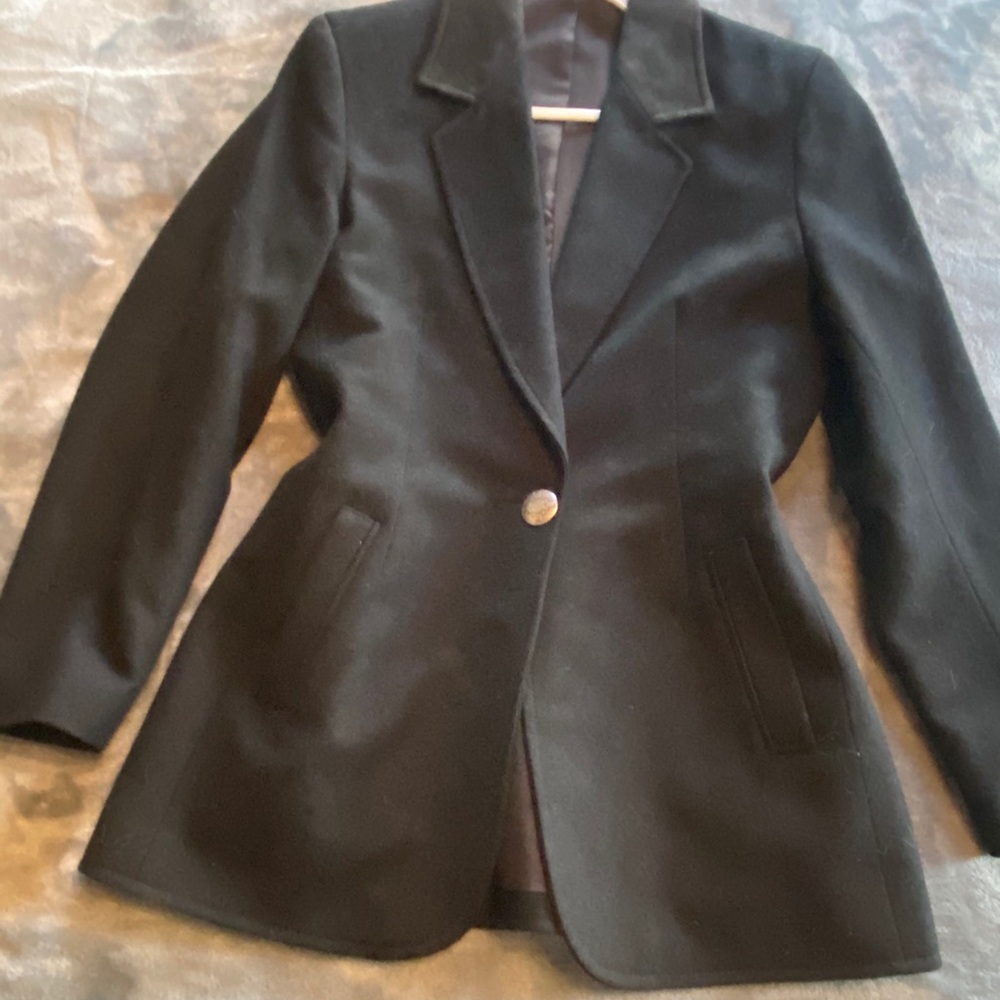 Pioneer Wear black wool blazer made in the USA!